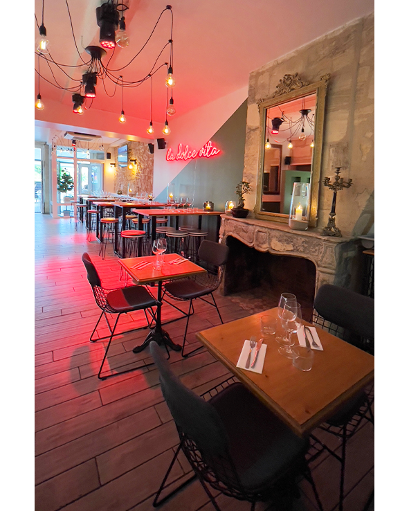 Le restaurant - La Dolce - Bordeaux - top resto BORDEAUX